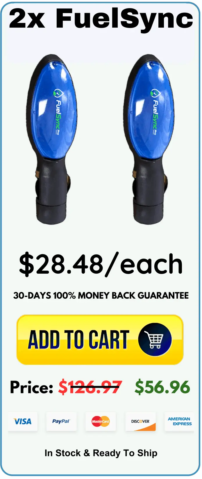 Fuel Sync offer price 
